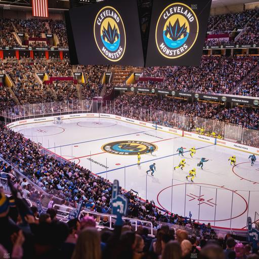 Rocket Arena - Section Mezzanine 117 Seat View