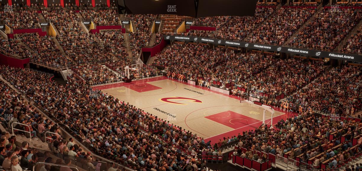 Rocket Arena - Section Mezzanine 117 Seat View