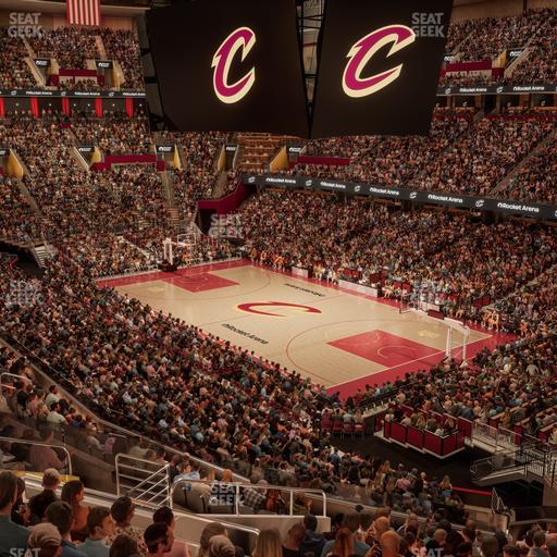 Rocket Arena - Section Mezzanine 117 Seat View