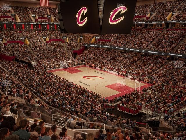 Rocket Arena - Section Mezzanine 117 Seat View