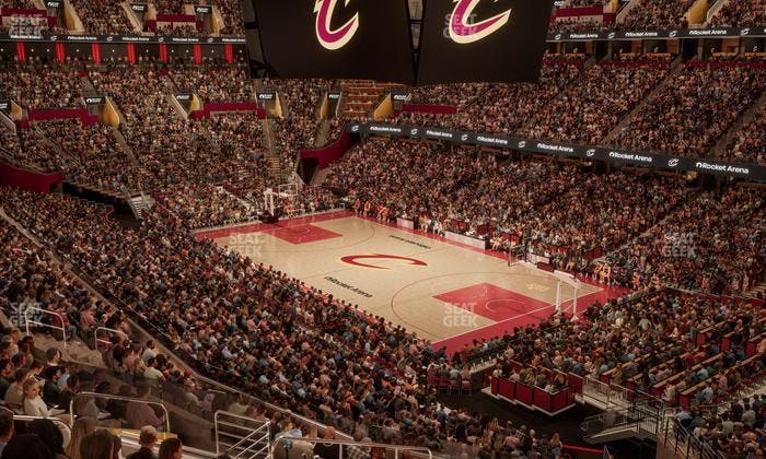 Rocket Arena - Section Mezzanine 117 Seat View