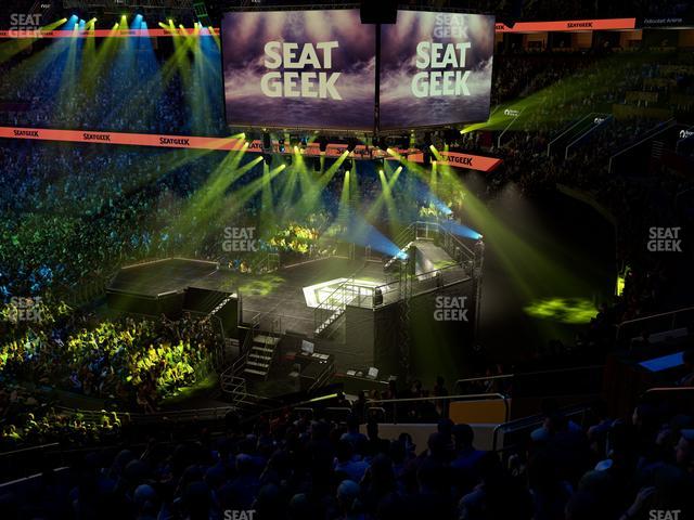 Rocket Arena - Section Mezzanine 117 Seat View Rocket Arena - Section Mezzanine 117 Seat View