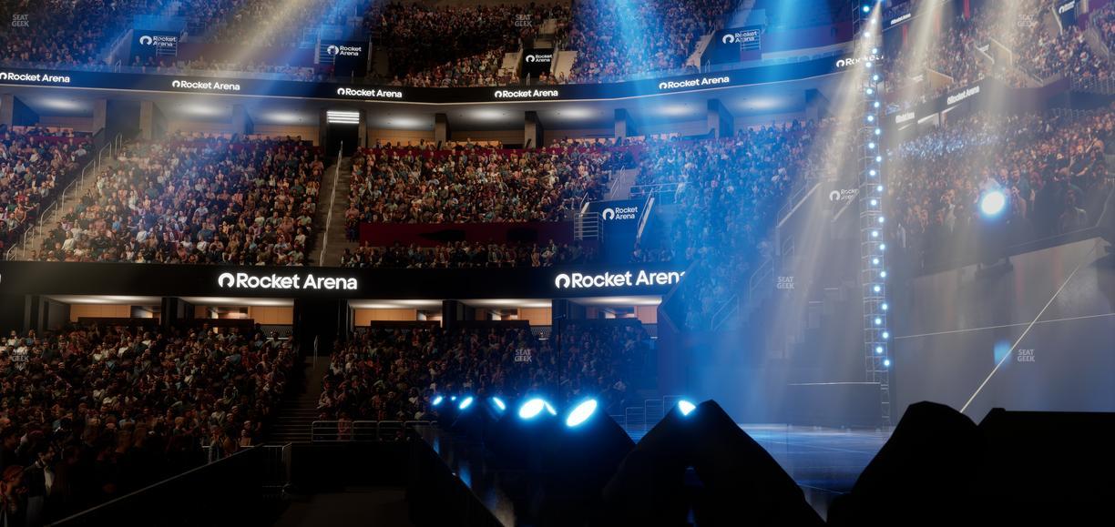 Rocket Arena - Section Mezzanine 118 Seat View