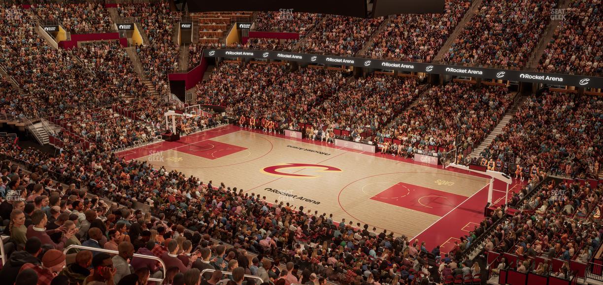 Rocket Arena - Section Mezzanine 118 Seat View