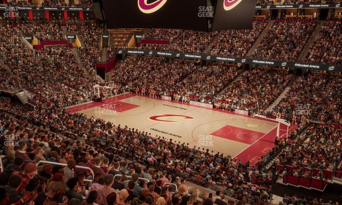 Rocket Arena - Section Mezzanine 118 Seat View