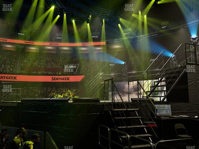 Rocket Arena - Section Mezzanine 118 Seat View Rocket Arena - Section Mezzanine 118 Seat View