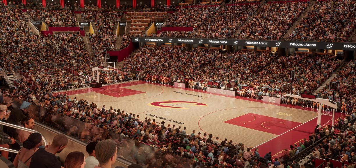 Rocket Arena - Section Mezzanine 118 Seat View