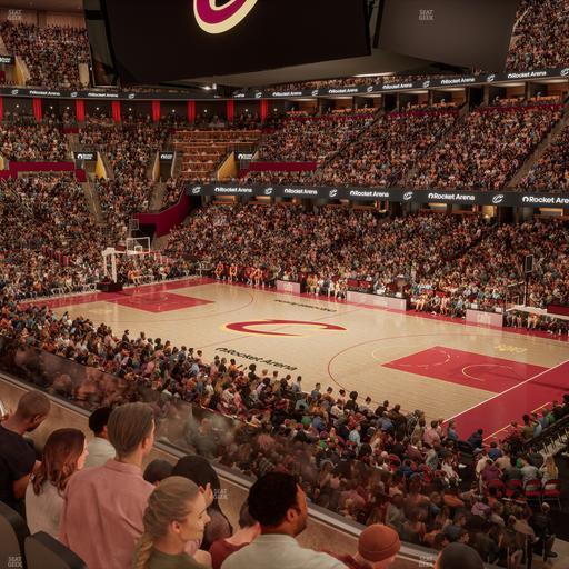 Rocket Arena - Section Mezzanine 118 Seat View