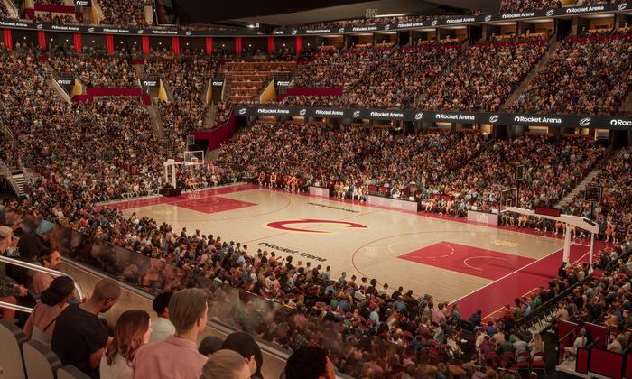 Rocket Arena - Section Mezzanine 118 Seat View
