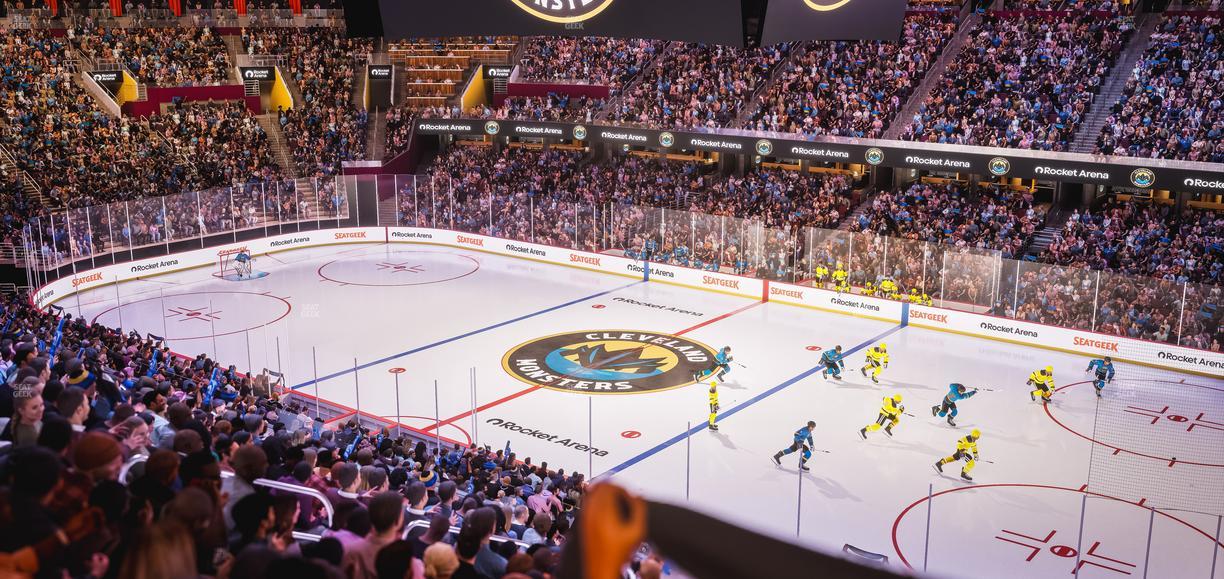 Rocket Arena - Section Mezzanine 118 Seat View