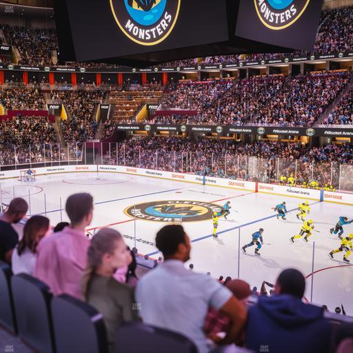 Rocket Arena - Section Mezzanine 118 Seat View