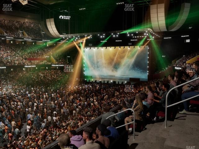 Rocket Arena - Section Mezzanine 123 Seat View