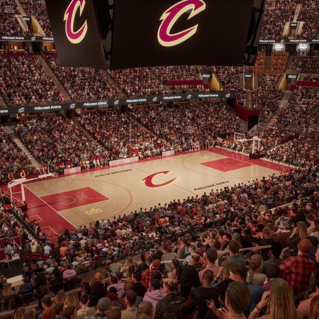 Rocket Arena - Section Mezzanine 123 Seat View
