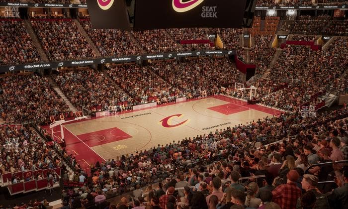 Rocket Arena - Section Mezzanine 123 Seat View