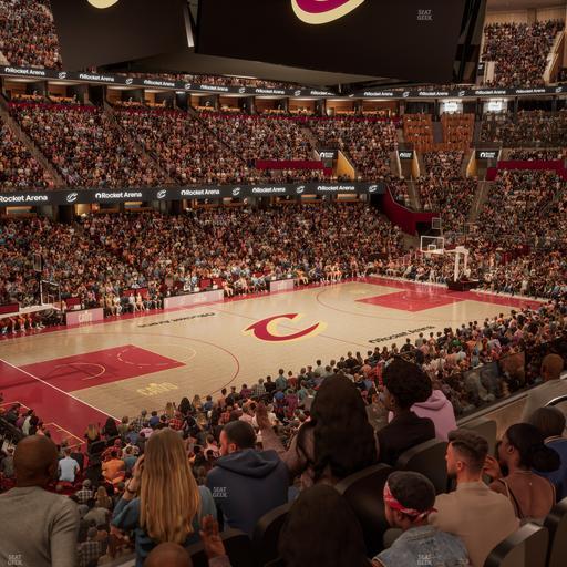 Rocket Arena - Section Mezzanine 123 Seat View
