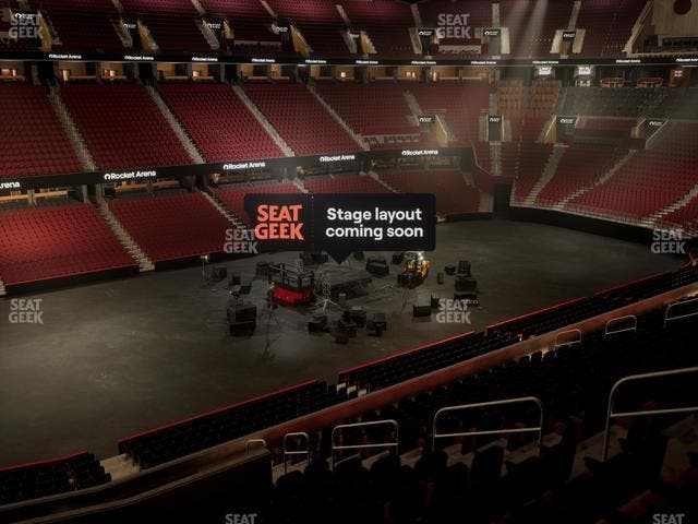 Rocket Arena - Section Mezzanine 123 Seat View
