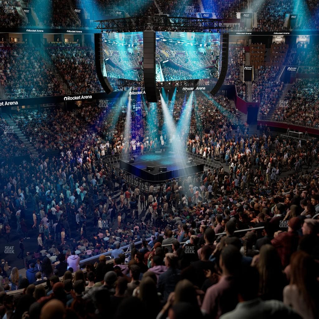 Rocket Arena - Section Mezzanine 123 Seat View