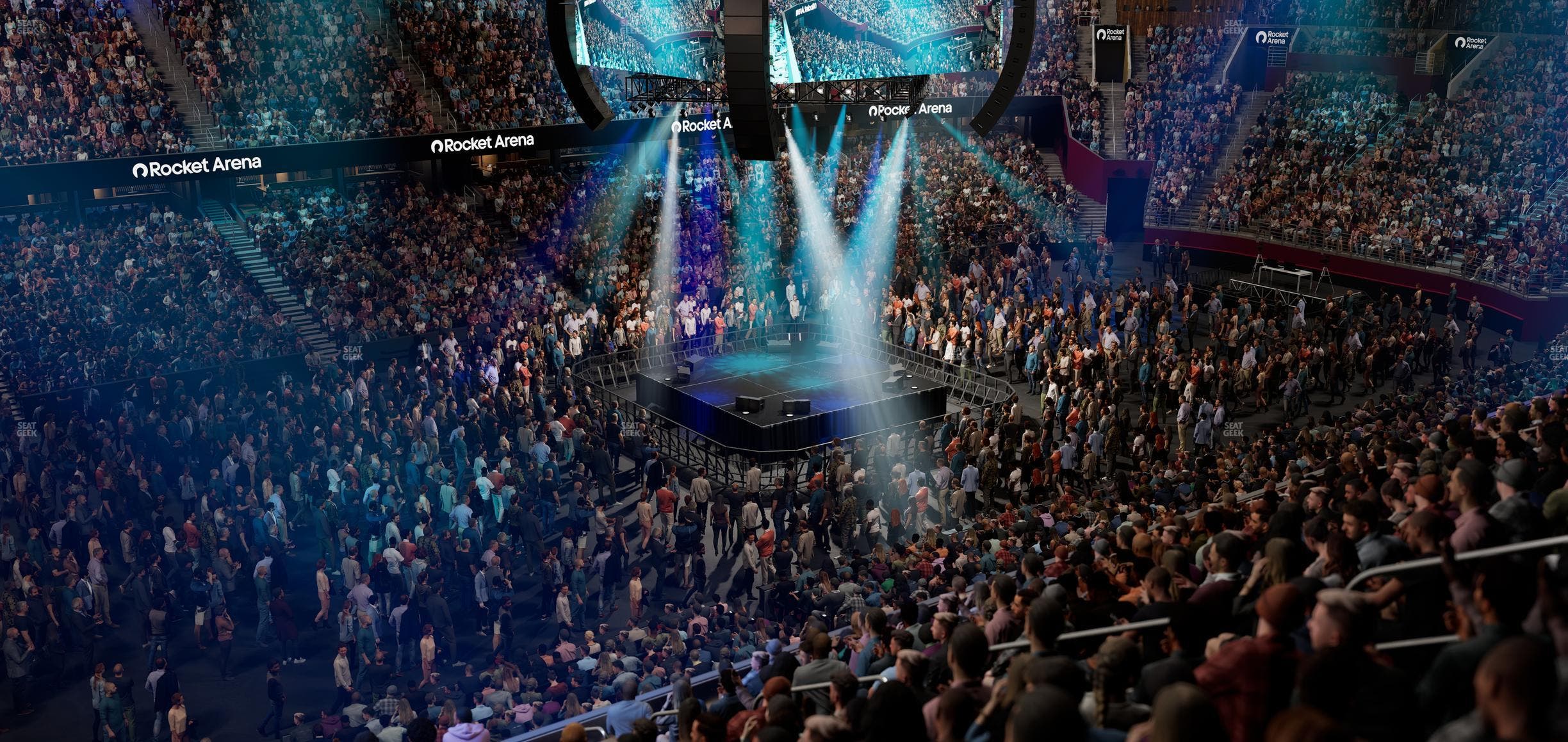 Rocket Arena - Section Mezzanine 123 Seat View