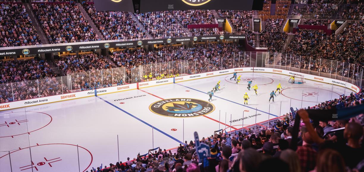 Rocket Arena - Section Mezzanine 123 Seat View
