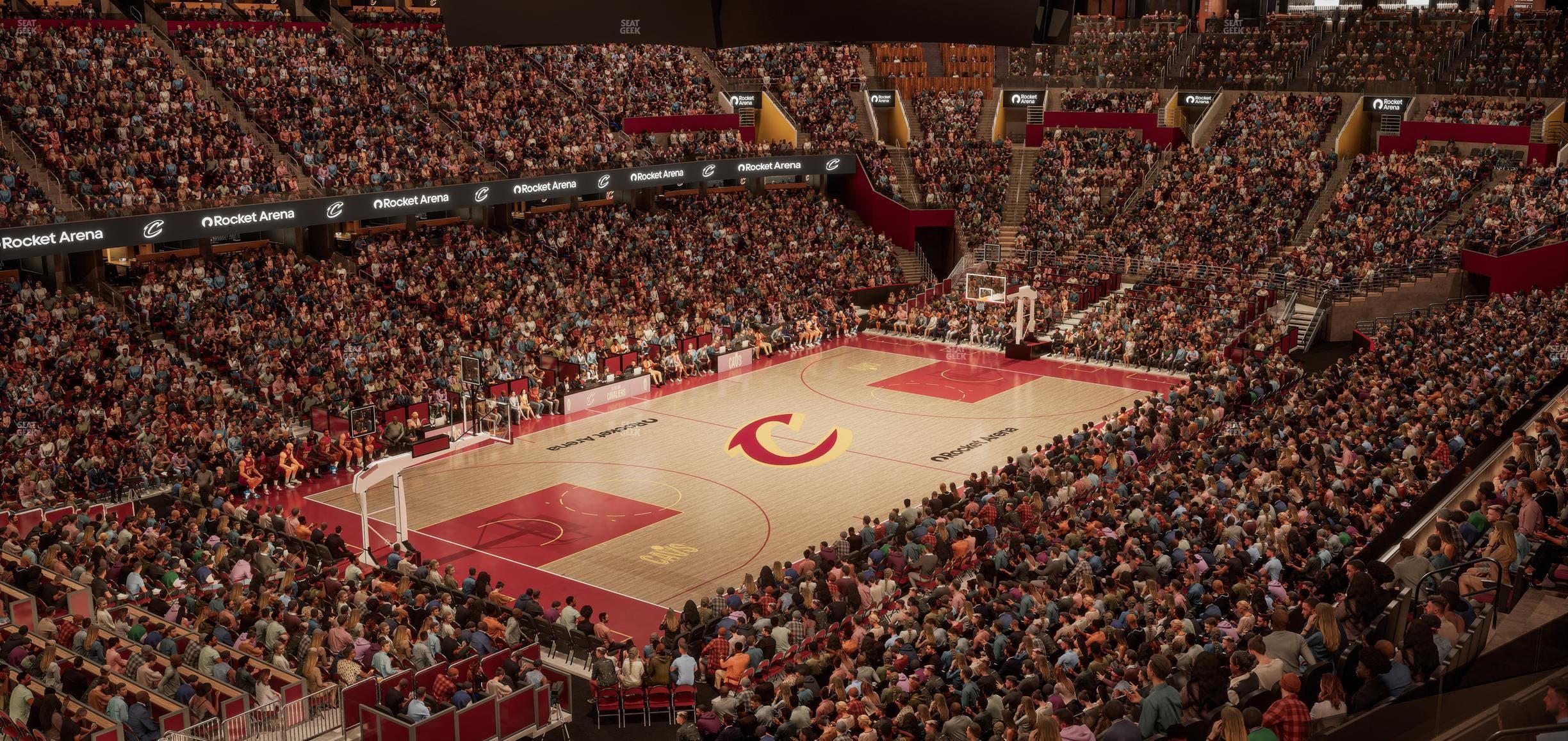 Rocket Arena - Section Mezzanine 124 Seat View