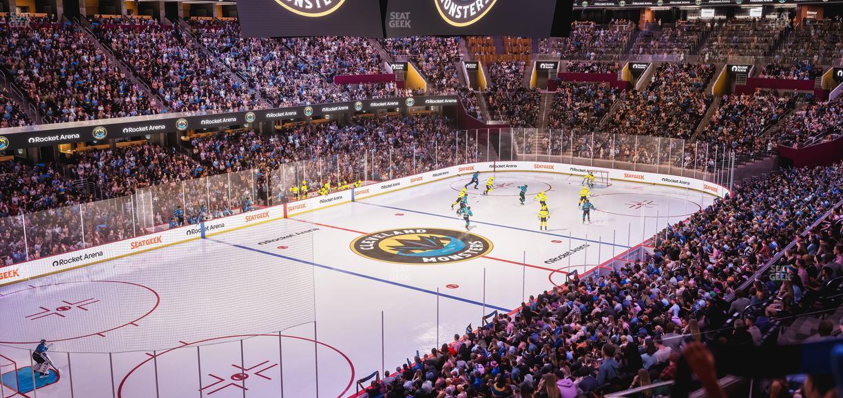 Rocket Arena - Section Mezzanine 124 Seat View