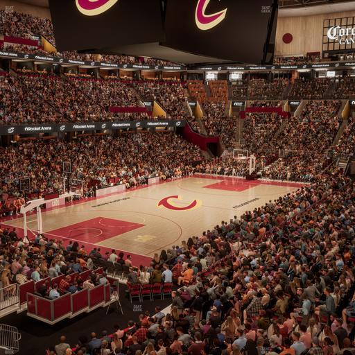 Rocket Arena - Section Mezzanine 124 Seat View