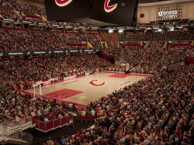 Rocket Arena - Section Mezzanine 124 Seat View