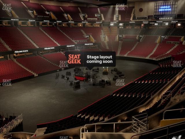Rocket Arena - Section Mezzanine 124 Seat View