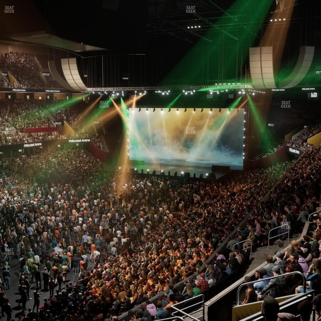 Rocket Arena - Section Mezzanine 124 Seat View
