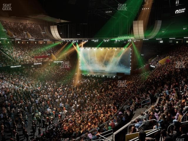 Rocket Arena - Section Mezzanine 124 Seat View