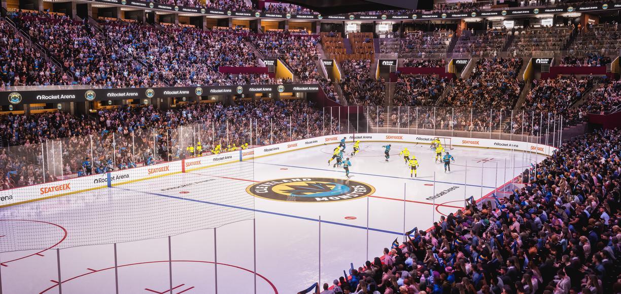 Rocket Arena - Section Mezzanine 124 Seat View
