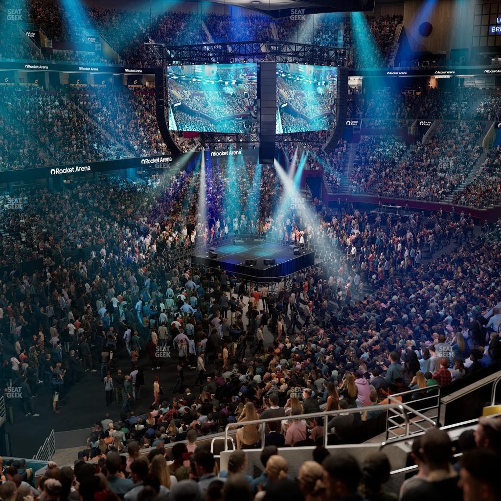 Rocket Arena - Section Mezzanine 124 Seat View