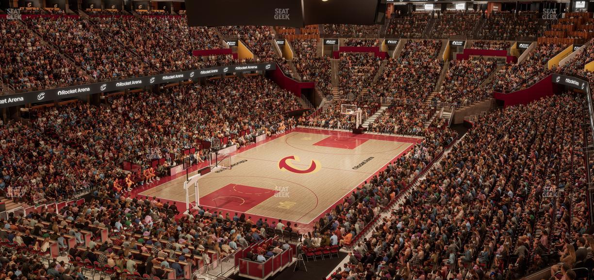 Rocket Arena - Section Mezzanine 125 Seat View