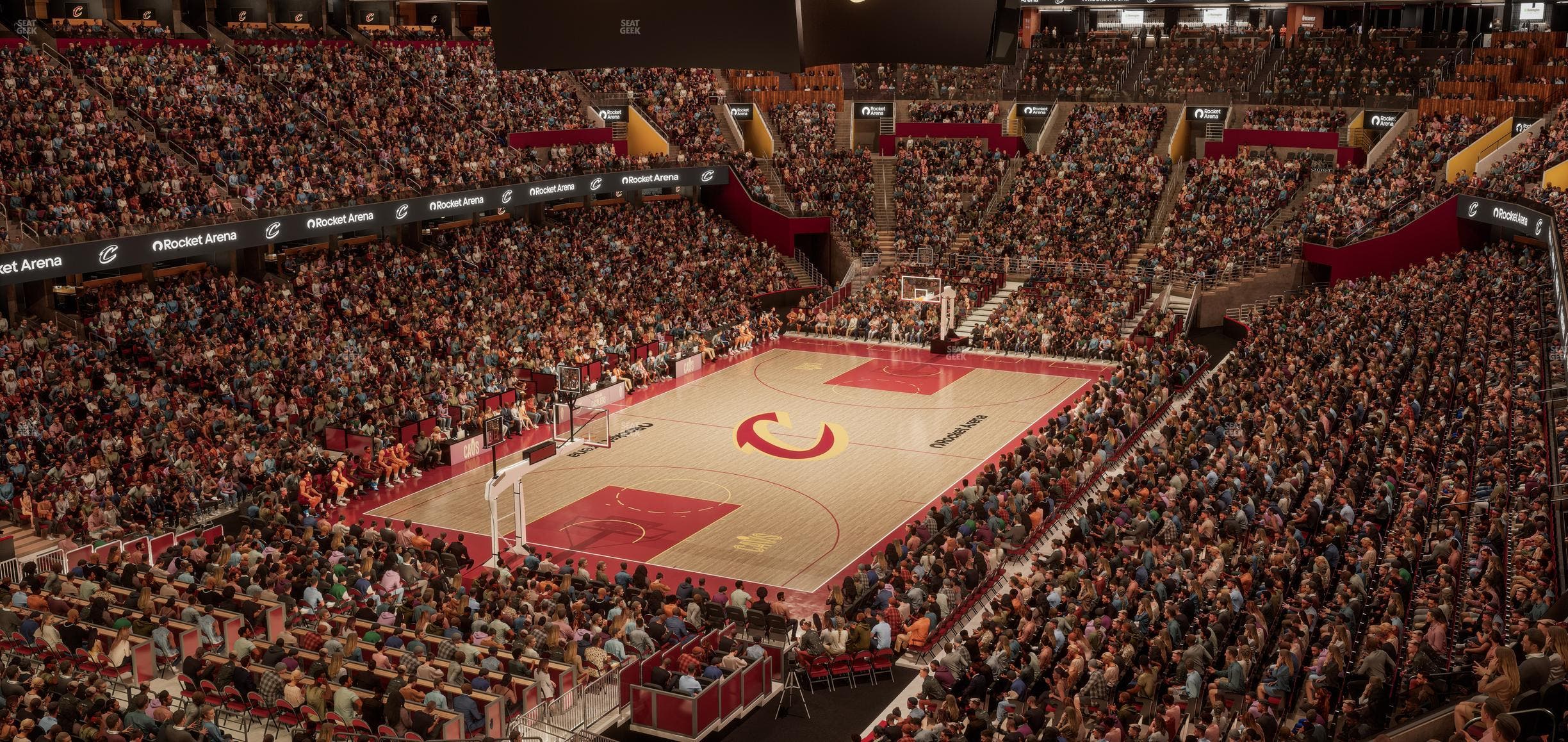 Rocket Arena - Section Mezzanine 125 Seat View