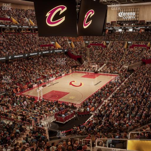 Rocket Arena - Section Mezzanine 125 Seat View