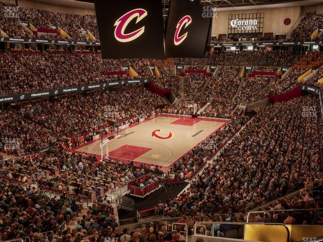 Rocket Arena - Section Mezzanine 125 Seat View Rocket Arena - Section Mezzanine 125 Seat View