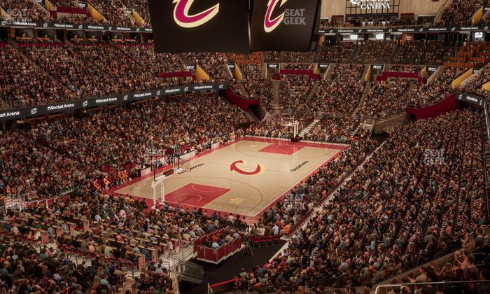 Rocket Arena - Section Mezzanine 125 Seat View