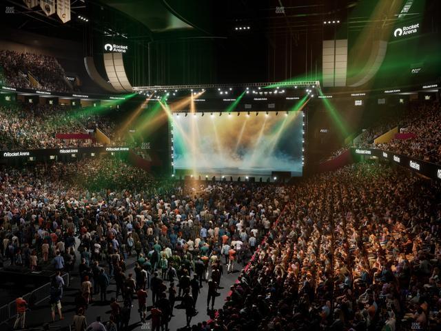 Rocket Arena - Section Mezzanine 125 Seat View