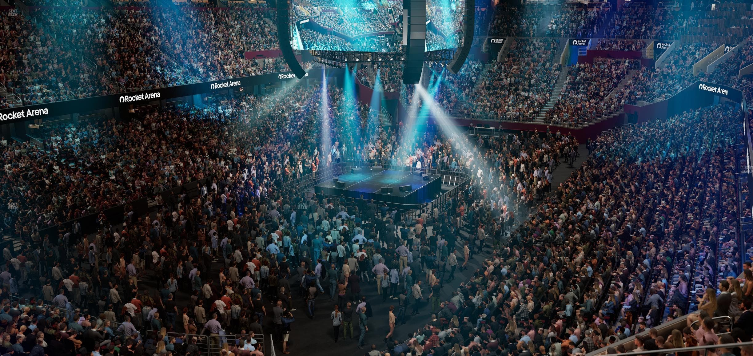 Rocket Arena - Section Mezzanine 125 Seat View