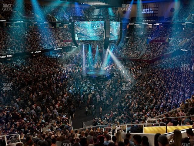 Rocket Arena - Section Mezzanine 125 Seat View