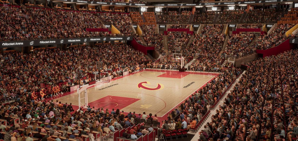 Rocket Arena - Section Mezzanine 125 Seat View