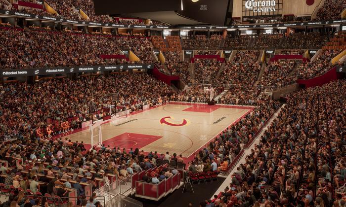 Rocket Arena - Section Mezzanine 125 Seat View