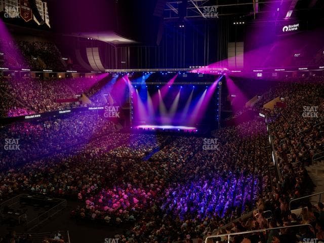 Rocket Arena - Section Mezzanine 125 Seat View