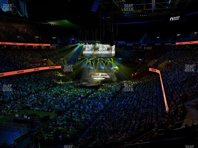 Rocket Arena - Section Mezzanine 125 Seat View Rocket Arena - Section Mezzanine 125 Seat View