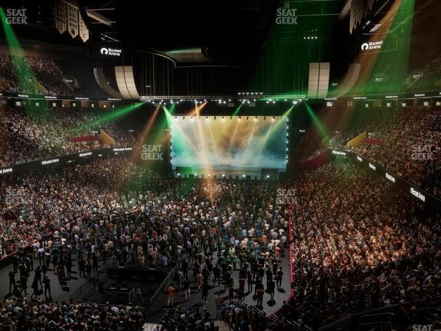 Rocket Arena - Section Mezzanine 126 Seat View