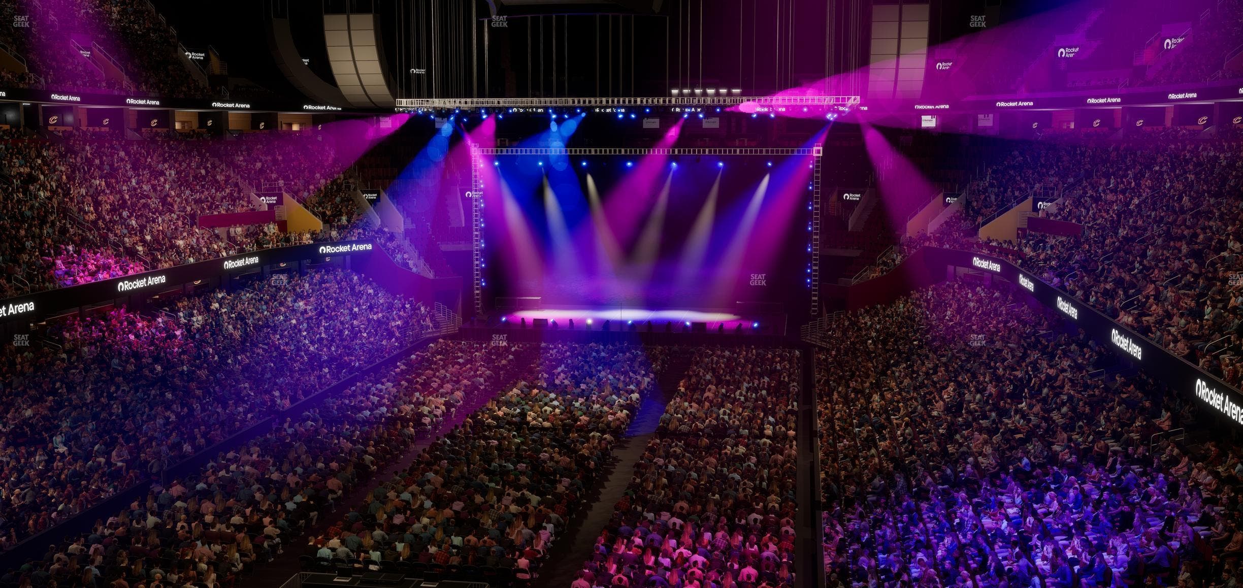 Rocket Arena - Section Mezzanine 126 Seat View