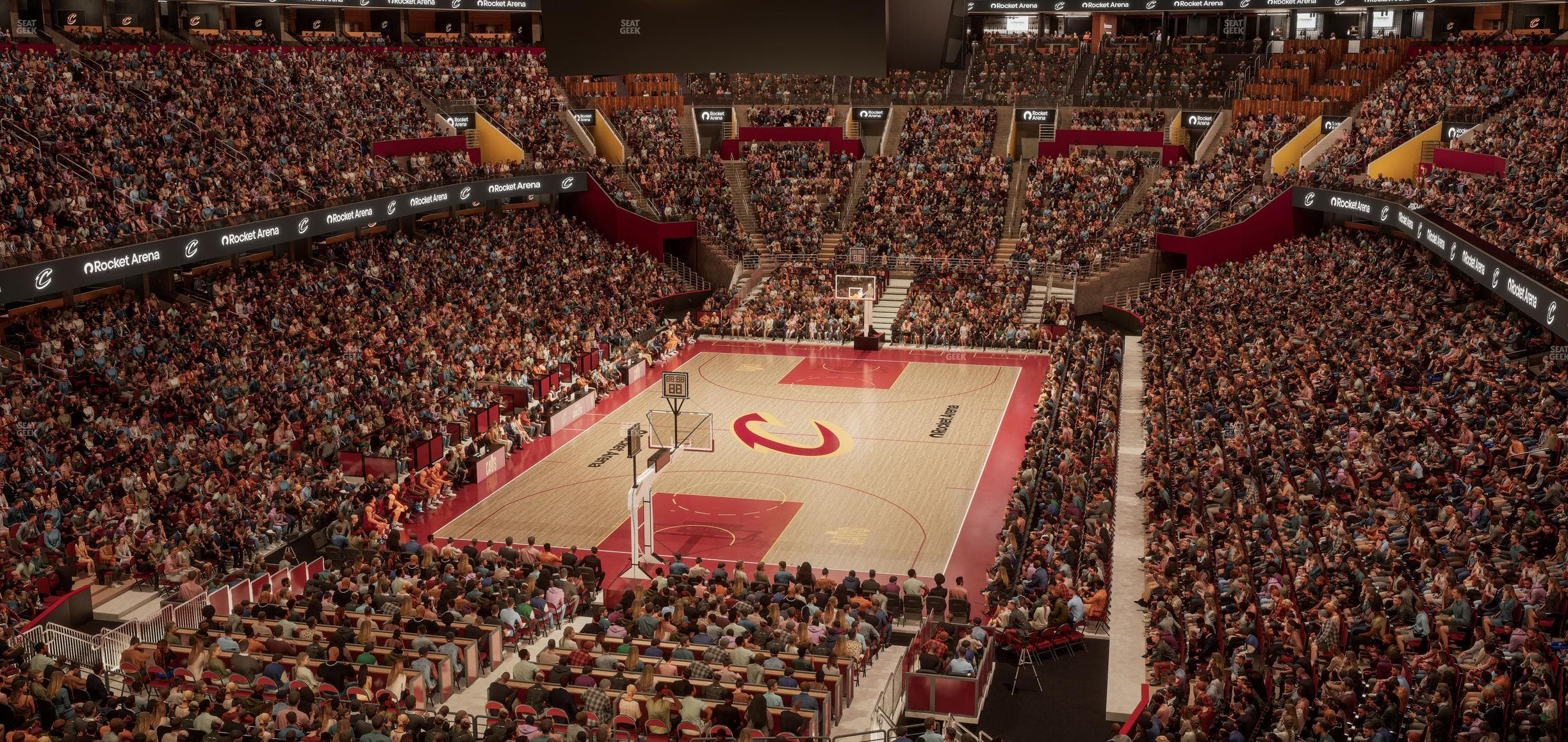 Rocket Arena - Section Mezzanine 126 Seat View