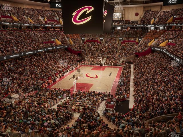 Rocket Arena - Section Mezzanine 126 Seat View Rocket Arena - Section Mezzanine 126 Seat View