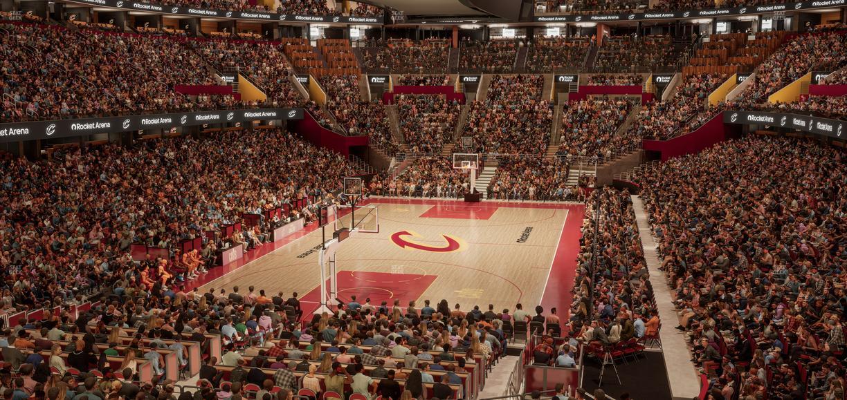 Rocket Arena - Section Mezzanine 126 Seat View