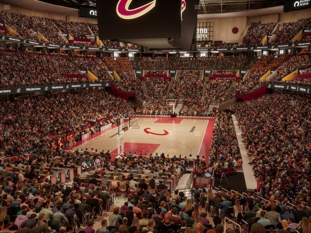 Rocket Arena - Section Mezzanine 126 Seat View